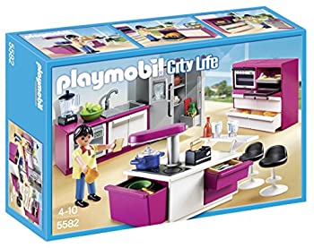 【中古】【輸入品・未使用】[プレイモービル]PLAYMOBIL PLAYMOBIL Modern Designer Kitchen Set 5582 [並行輸入品]｜ムジカ＆フェリーチェ店 23,093円