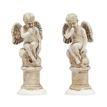 【中古】【輸入品・未使用】Department 56 Accessories Village Tudor Gardens Cherubs Accessory%ｶﾝﾏ% 0.83-Inch [並行輸入品]｜ムジカ＆フェリーチェ店