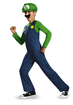 【中古】【輸入品・未使用】スーパーマリオ ブラザーズ ルイージ コスチューム 男の子 3T-4T(95-110cm) Disguise 73692 [並行輸入品]