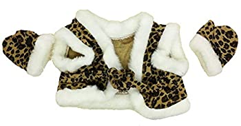 【中古】【輸入品・未使用】Leopard Vest & Gloves Outfit Fits Most 14 - 18 Build-a-bear%カンマ% Vermont Teddy Bears%カンマ% and Make Your Own Stuffed Animals by Stuffems|ムジカ&フェリーチェ店