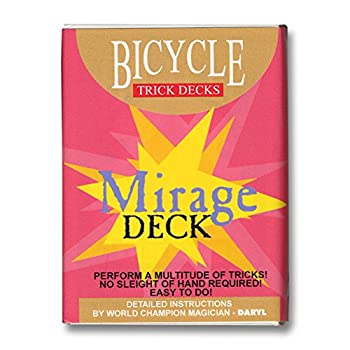【中古】【輸入品・未使用】[マーフィーマジック]Murphy's Magic Mirage Deck Bicycle Trick MIRAGEDEC_BLU [並行輸入品]｜ムジカ＆フェリーチェ店