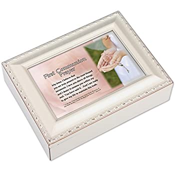 【中古】【輸入品・未使用】First Communion PrayerアイボリーFinish with Brushedゴールドカラートリムジュエリー音楽再生ボックスAve Maria 21,973円