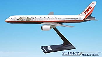 【中古】【輸入品・未使用】TWA (95-01) 757-200 飛行機 ミニチュア モデル プラスチック スナップフィット 1:200 パーツ# ABO-75720H-029|ムジカ&フェリーチェ店
