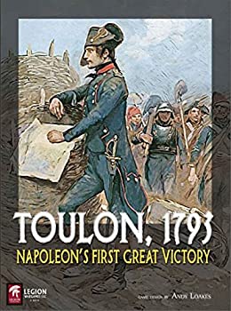 【中古】【輸入品・未使用】LEG: Toulon%ｶﾝﾏ% 1793%ｶﾝﾏ% Napoleon's First Great Victory%ｶﾝﾏ% Board Game