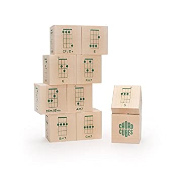 【中古】【輸入品・未使用】[アンクルグース]Uncle Goose Chord Cubes Ukulele Blocks Made in USA CCU10 [並行輸入品]｜ムジカ＆フェリーチェ店