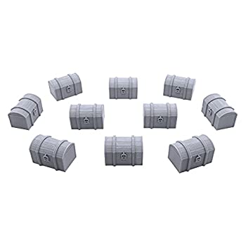 【中古】【輸入品・未使用】Paintable Chests - 3D Printed｜ムジカ＆フェリーチェ店