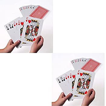 【中古】【輸入品・未使用】[US トイ]U.S. Toy Giant 5 x 7 Inch Playing Cards [並行輸入品]