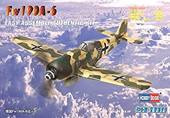 【中古】【輸入品・未使用】Hobby Boss Fw 190A-6 Easy Assembly Kit Airplane Model Building Kit [並行輸入品]｜ムジカ＆フェリーチェ店