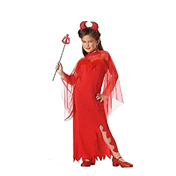 【中古】【輸入品・未使用】California Costumes Red Devil Girl Girls Dress-Up Medium 8-10 Costume%ｶﾝﾏ% Black/Pink [並行輸入品]｜ムジカ＆フェリーチェ店