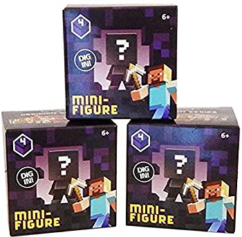 【中古】【輸入品・未使用】[Mojang]Mojang Minecraft Mystery MiniFigure Series 4 Obsidian 4155932 [並行輸入品]