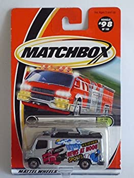 【中古】【輸入品・未使用】MATCHBOX 2000 RELEASE #98 OF 100 IN THE COLLECTORS SERIES TV NEWS TRUCK DIE-CAST by MATTEL [並行輸入品]｜ムジカ＆フェリーチェ店