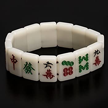 【中古】【輸入品・未使用】[イエローマウンテンインポート]Yellow Mountain Imports Mahjong Game Jewelry Bracelet 3/4 4675011 [並行輸入品]