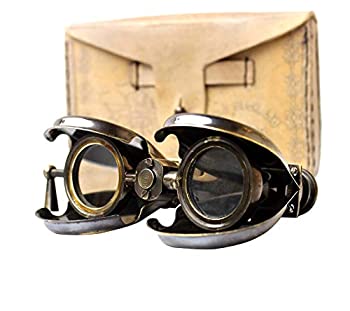 【中古】【輸入品・未使用】Vintage Marine Spy Glass Antique London 1857 R & J Beck Brass Binocular|ムジカ&フェリーチェ店