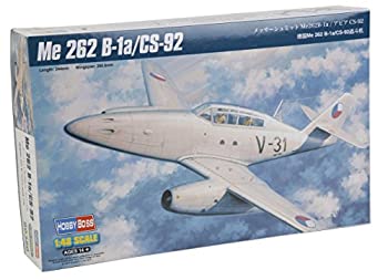 【中古】【輸入品・未使用】ホビーボス 1/48 エアクラフトシリーズ ドイツ軍 メッサーシュミット Me262B-1a/アビアCS-92 プラモデル 80380｜ムジカ＆フェリーチェ店