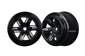 【中古】【輸入品・未使用】Traxxas 7771 ブラック X-Maxx ホイール｜ムジカ＆フェリーチェ店