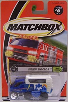 【中古】【輸入品・未使用】Matchbox 2001 - Snow Doctor -#6 of 75 Team Tundra by Matchbox [並行輸入品]｜ムジカ＆フェリーチェ店