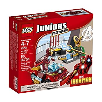 【中古】【インポート品・未当て嵌める】[レゴジュニア]LEGO Juniors Iron Man vs. Loki 10721 6135740 [並行輸入品]