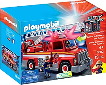 【中古】【輸入品・未使用】PLAYMOBIL Rescue Ladder Unit Playset｜ムジカ＆フェリーチェ店