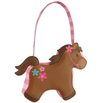 【中古】【輸入品・未使用】ステファンジョセフ Stephen Joseph 女の子用GO-GO PURSESお花とポニーさんのお出かけ用ショルダーバッグ [並行輸入品]｜ムジカ＆フェリーチェ店
