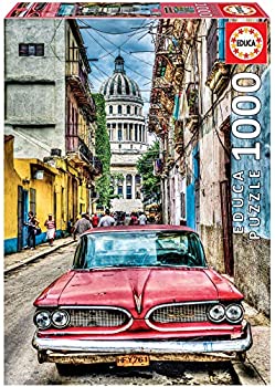 【中古】【輸入品・未使用】1000ピース ジグソーパズル Educa ハバナの旧市街 Vintage Cab in Old Havana 48×68cm 16754