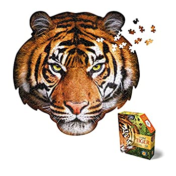 【中古】【輸入品・未使用】Madd Capp Puzzles(マッドキャップパズル) アニマルビッグパズル タイガー/550ピース TYCP03005