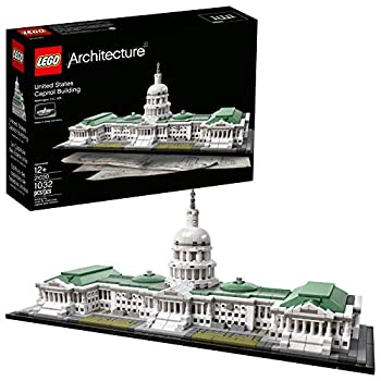【中古】【インポート品・未当てはめる】LEGO Architecture 21030 United States Capitol Building Kit (1032 Piece) by LEGO