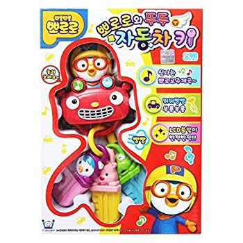 【中古】【輸入品・未使用】PORORO TTOUTTOU CAR KEYS KYS TOY 子供のおもちゃのギフト韓国TVアニメ [並行輸入品]｜ムジカ＆フェリーチェ店