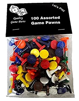 【中古】【輸入品・未使用】[ディスカウントラーニングサプライ]Discount Learning Supplies 100 Assorted Game Pawns 10 Colors 10 of Each Color [並行輸入品]｜ムジカ＆フェリーチェ店