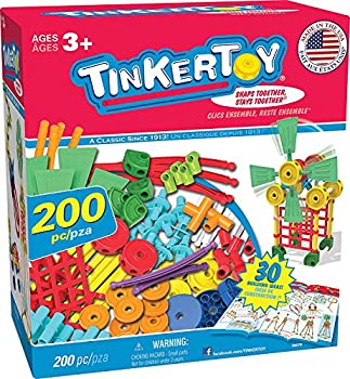 【中古】【輸入品・未使用】Tinkertoy 30 Model%ｶﾝﾏ% 200 Piece%ｶﾝﾏ% Super Building Set [並行輸入品]