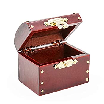【中古】【輸入品・未使用】Odoria 1/12 ミニチュア 海賊木箱 宝箱 収納 トレジャーボックス ドールハウス 家具 小物 [並行輸入品]｜ムジカ＆フェリーチェ店