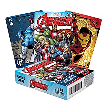 【中古】【輸入品・未使用】[アクエリアス]Aquarius Marvel Avengers Comics Playing Cards 52409 [並行輸入品]