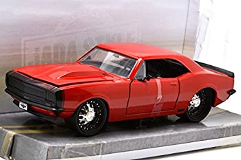 【中古】【輸入品・未使用】JADA TOYS 1:24SCALE BIGTIME MUSCLE %ﾀﾞﾌﾞﾙｸｫｰﾃ%1967 CHEVY CAMARO%ﾀﾞﾌﾞﾙｸｫｰﾃ%(RED) ジェイダトイズ 1:24スケール ビッグタイムマッスル 「1967
