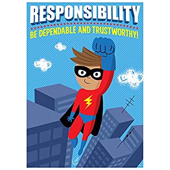 【中古】【輸入品・未使用】Responsibility Superhero Poster