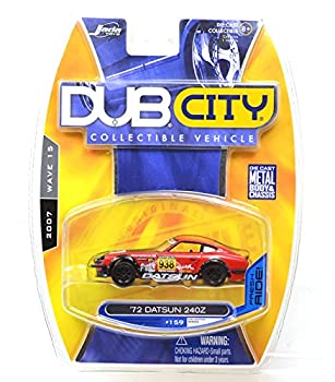 【中古】【輸入品・未使用】JadaTOYS 1:64SCALE DUB CITY　%ﾀﾞﾌﾞﾙｸｫｰﾃ%'72 DATSUN 240Z%ﾀﾞﾌﾞﾙｸｫｰﾃ%(RED)　ジェイダトイズ 1:64スケール　ダブ・シティ　「1972 ダットサン 2