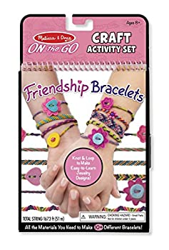 【中古】【輸入品・未使用】Melissa & Doug On-the-Go Craft Set - Friendship Bracelets [並行輸入品]