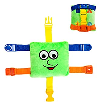【中古】【輸入品・未使用】BUCKLE TOY Mini Buster - Toddler Early Learning Basic Life Skills Children's Plush Travel Activity by Buckle Toys|ムジカ&フェリーチェ店