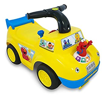【中古】【輸入品・未使用】セサミストリート エルモ スクールバス 乗り物