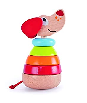 【中古】【インポート品・未当て嵌める】Hape(ハペ) こ秘密捜査員のペペのスタッカー E0448A おもちゃ-その他-知育玩具・学習玩具