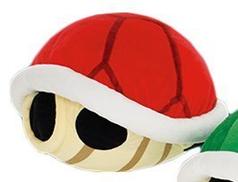 【中古】【輸入品・未使用】約34cm スーパーマリオ 特大サイズぬいぐるみ こうら 赤こうら|ムジカ&フェリーチェ店