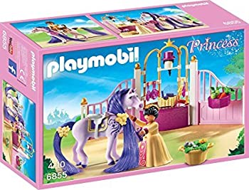 【中古】【輸入品・未使用】PLAYMOBIL (プレイモービル) ロイヤル厩舎 6855 [並行輸入品]｜ムジカ＆フェリーチェ店