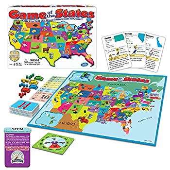 【中古】【輸入品・未使用】Game of The States%ｶﾝﾏ% Can You Sell The Most From Coast To Coast? Game Board Game