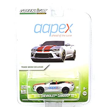 【中古】【輸入品・未使用】GREENLIGHT 1:64SCALE aapex TRADE SHOW EXCLUSIVE %ﾀﾞﾌﾞﾙｸｫｰﾃ%2016 CHEVROLET CAMARO SS%ﾀﾞﾌﾞﾙｸｫｰﾃ% グリーンライト 1：64スケール aapex トレ｜ムジカ＆フェリーチェ店