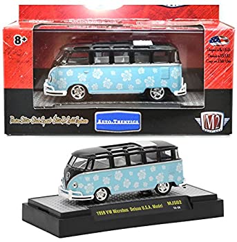 【中古】【輸入品・未使用】M2 MACHINES 1:64SCALE AUTO-THENTICS %ﾀﾞﾌﾞﾙｸｫｰﾃ%1959 VOLKSWAGEN MICROBUS DELUXE U.S.A. MODEL%ﾀﾞﾌﾞﾙｸｫｰﾃ%(MINT BLUE) M2マシンズ 1:64スケー｜ムジカ＆フェリーチェ店