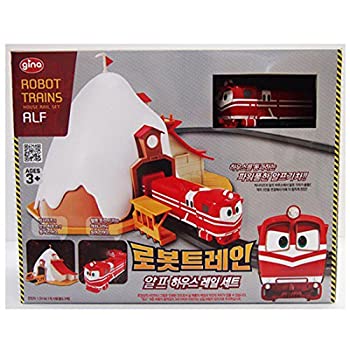 【中古】【インポート品・未当て嵌める】Robot Trains RT House Rail Set Toy (Alf) Power Train Animation Children Kid Gift 自動人形鉄道車両RT住みか軌跡仕掛ける手あそび（アルフ）パワ