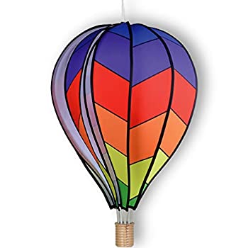 【中古】【輸入品・未使用】26?in。ホットエアバルーン???Chevronレインボー