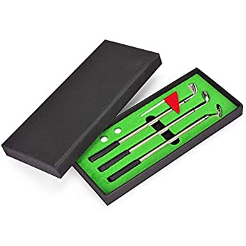 【中古】【輸入品・未使用】Golf Pen Set%ｶﾝﾏ%Juboury Mini Desktop Golf Ball Pen Gift Set with Putting Green%ｶﾝﾏ%Flag%ｶﾝﾏ%3 Golf Clubs Pens & 2 Balls｜ムジカ＆フェリーチェ店