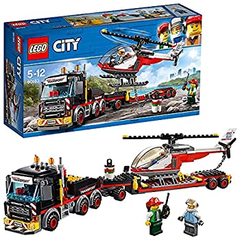 【中古】【インポート品・未当て嵌める】レゴ(LEGO) シティ 途轍も無い積貨委託貨物持ちはこび車とヘリコプタ 60183 立ちはだかる 手あそび 御坊っちゃん