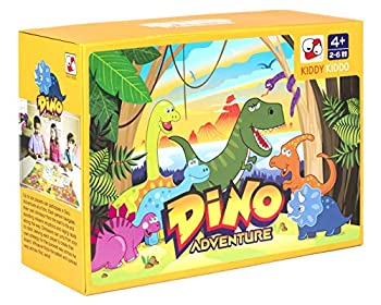 【中古】【インポート品・未当て嵌める】Dino AdventureテーブルトップボードゲームTrains世界的甲斐性、Concentration and興味の中心
