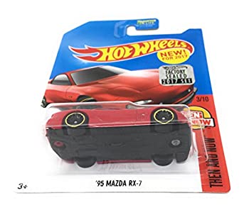 【中古】【輸入品・未使用】ホットWheels 2018?' 95マツダRX - 7レッド[並行輸入品]｜ムジカ＆フェリーチェ店