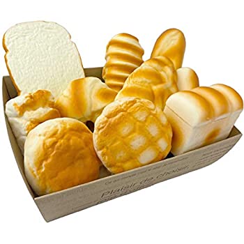 【中古】【輸入品・未使用】（SHOP SHIMATARO） ジャンボスクイーズ 大きいパンセット バラエティー 10個セット ふわハニー インテリア ビッグスクイーズ スクイーズ